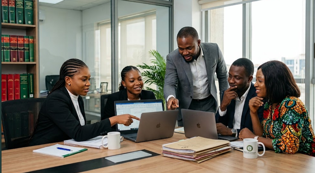 small law firm team using the best legal software for small law firms